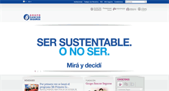 Desktop Screenshot of gruposancorseguros.com